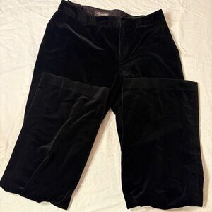 Vintage Women’s Banana Republic Black Velvet Pants
